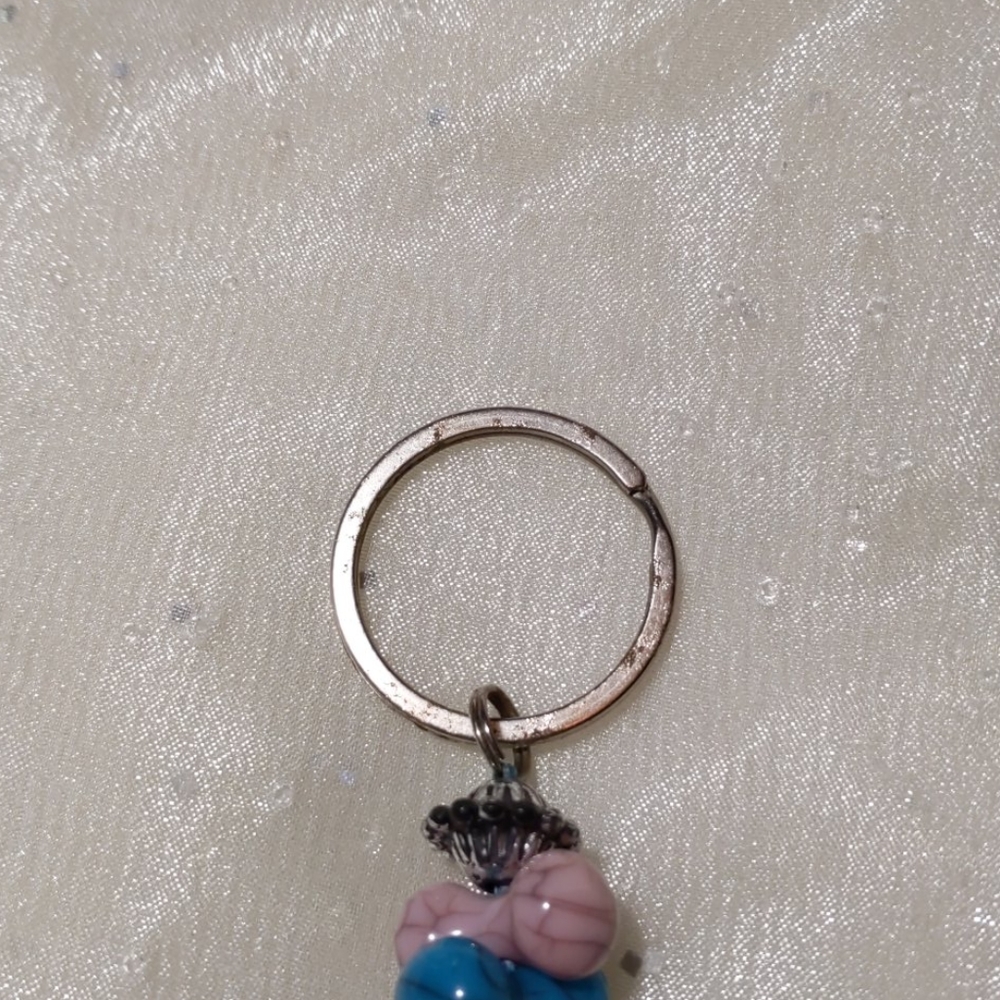 Evil eye beaded Greek keychain - Picture 4 of 5
